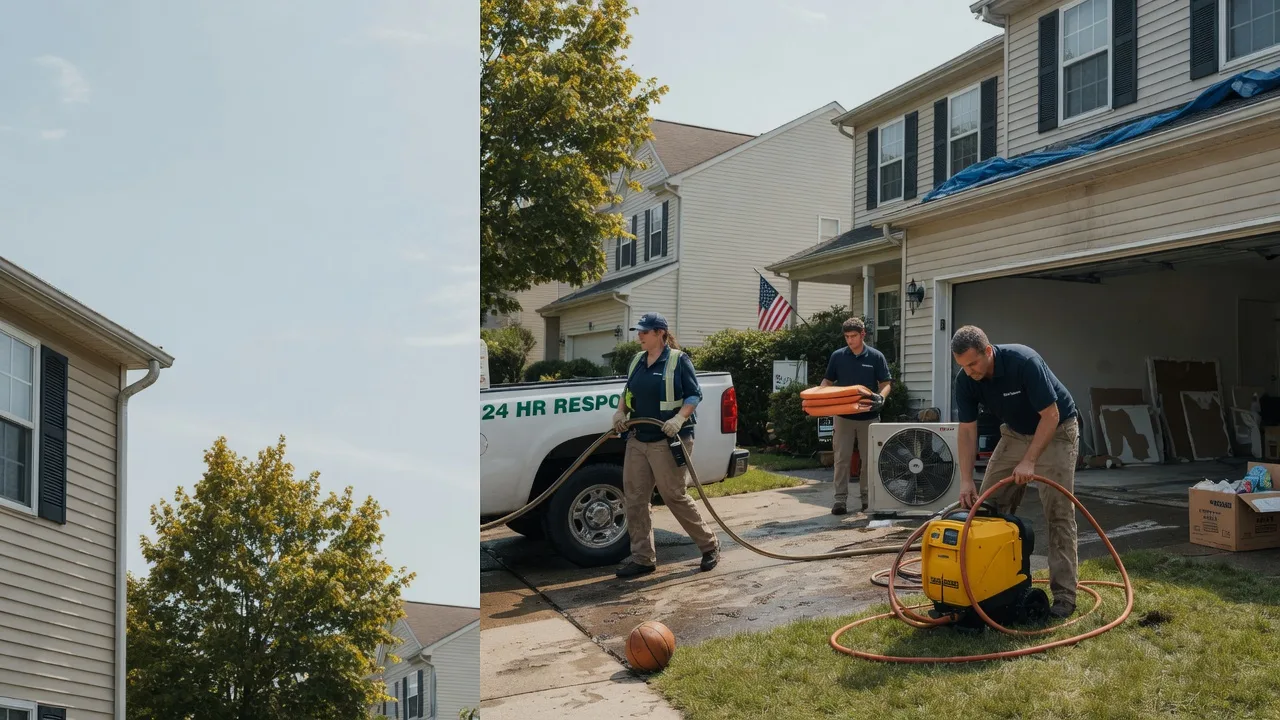 Emergency Water Damage Restoration in Pursglove, WV near me